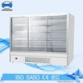 Вертикальный дисплей 4 стеклянный дверной шкаф холодильник